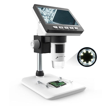 1000x Digital Microscope: With 4.3in Screen, LED Lighting, 1080p @ 30fps Video from NSE Imports #1.